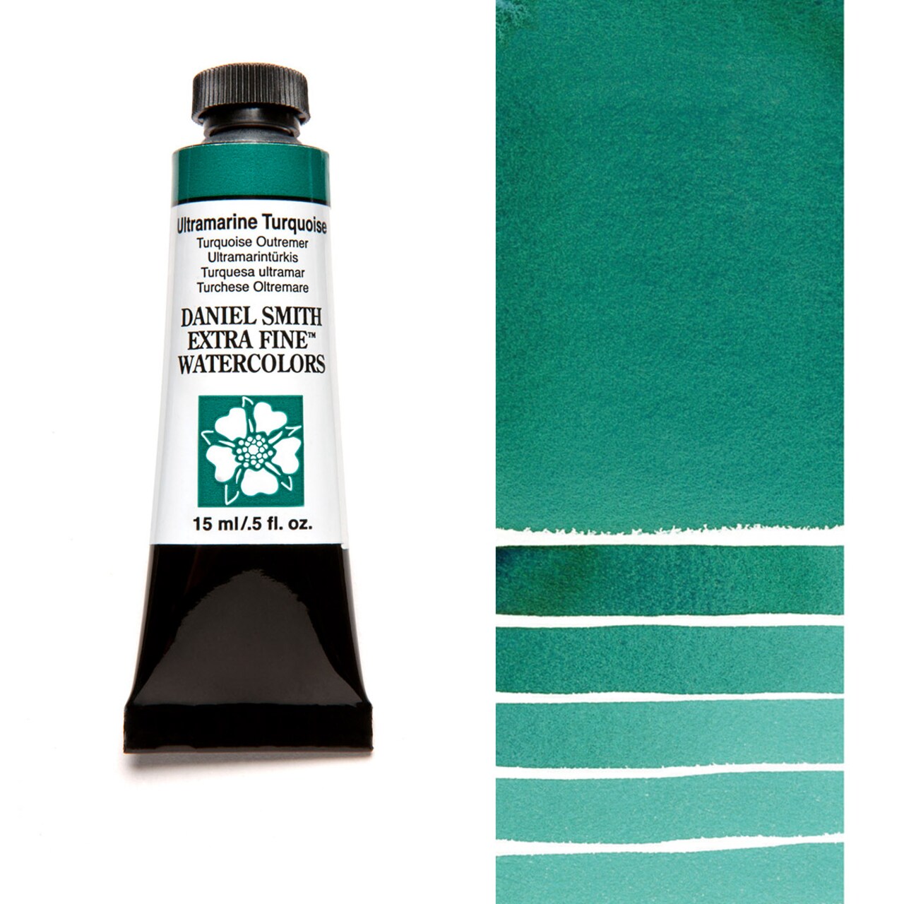 Daniel Smith Extra Fine Watercolors - Ultramarine Turquoise, 5 ml Tube